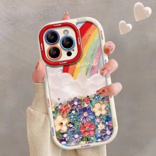 Colourful Rainbow Garden Phone Case